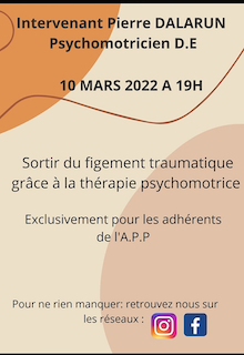 "Sortir du figement traumatique grâce à la thérapie psychomotrice" par Pierre Dalarun