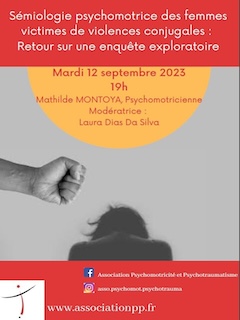 Sémiologie psychomotrice des femmes victimes de violences conjugales : Retour sur une enquête exploratoire